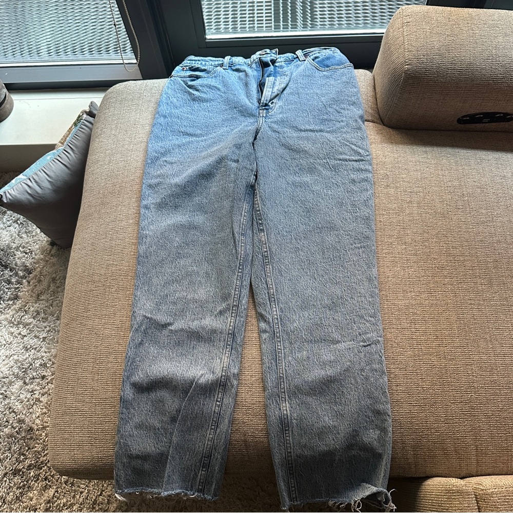 Abercrombie & Fitch 90’s Straight Ultra High Rise Curve Love jeans